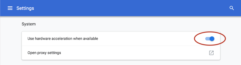 Chrome enable WebGL data